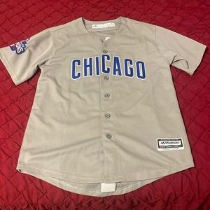 Javier Baez Chicago Cubs 2016 World Series Champions Jersey